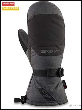 Ski & Snowboard Mittens, Warm Polyester Cuff, Winter Gloves for Men